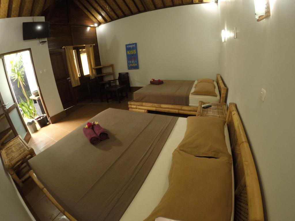 Alexyane Paradise Bungalow Gili Trawangan Esterno foto